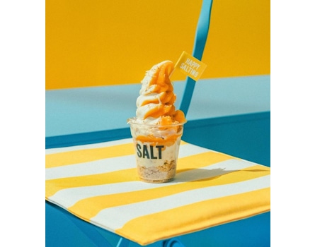 Studio Königshausen's design for the SALT summer pop-up in Abu Dhabi, aptly named 